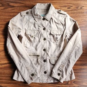 Maurices Utility Khaki Jacket